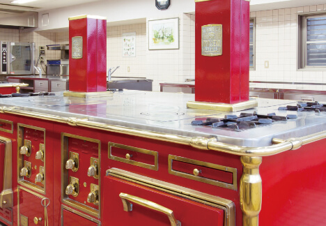 プロ仕様の設備