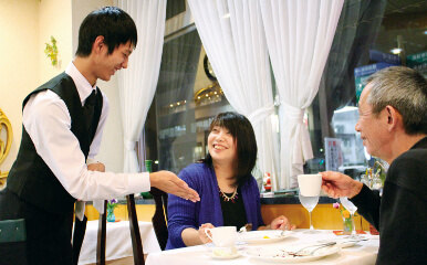 研修レストラン