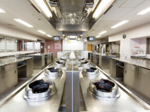 中国料理実習室