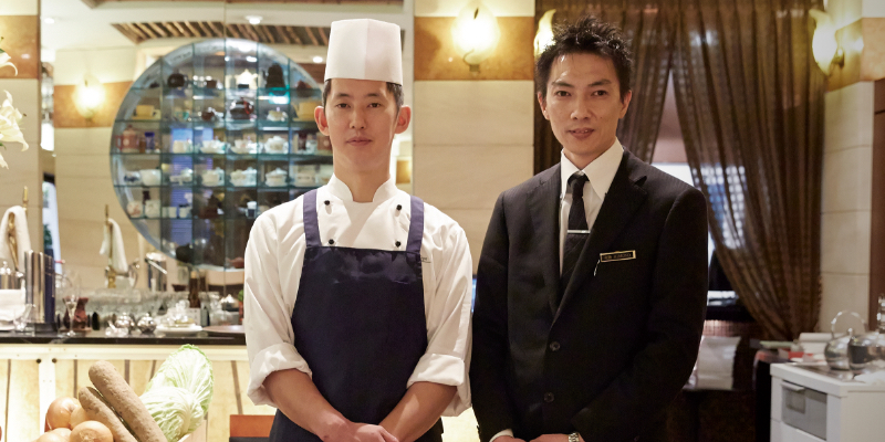 Wakiya一笑美茶樓 H10年卒業 調理技術科専門料理コース　中国料理専攻 尾崎 和広 調理技術科 専門料理コース　日本料理専攻 火物 誠