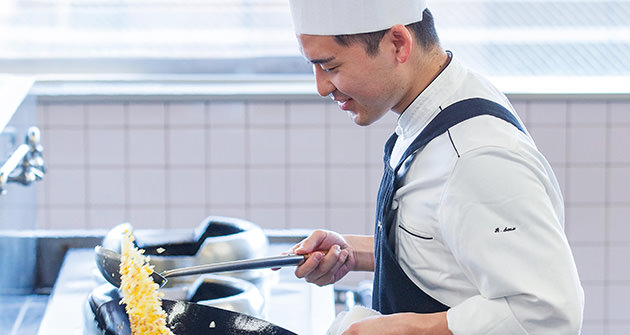 調理師科 佐野 遼さん